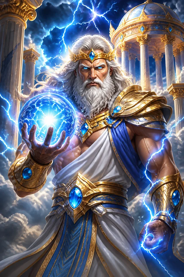 Originales Spielmotiv für Storm of Olympus